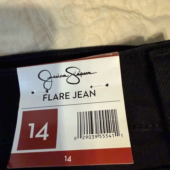 Jessica Simpson Size 14 High-Rise Flare Jeans – Retro Chic with a Flattering Fit - Picture 3 of 7